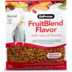Zupreem FruitBlend® Bird Food with Natural Flavors Medium 907 gms