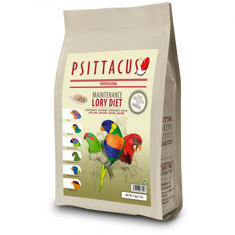 Psittacus lori diet 5kg