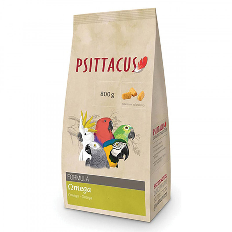 Psittacus Omega Pellet 800gm