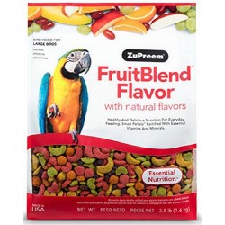 Zupreem FruitBlend® Bird Food with Natural Flavors Large 907gms