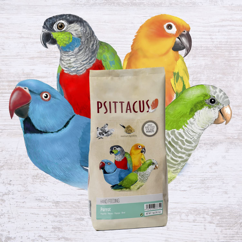 Psittacus Parrot Hand-Feed 1kg