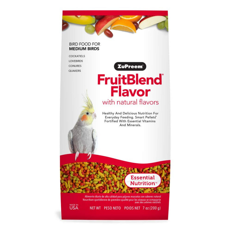 Zupreem FruitBlend Medium Pellet 200gms