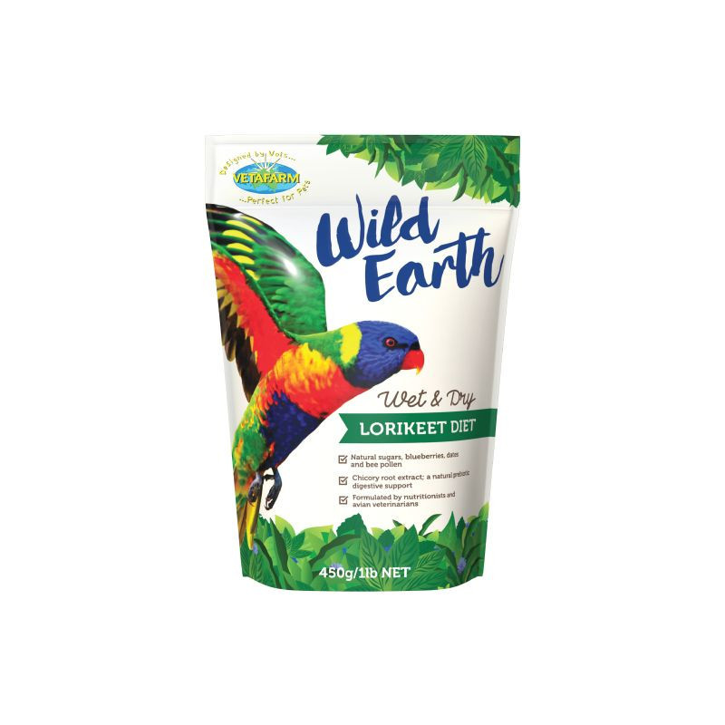 Vetafarm Wild Earth Lorikeet Diet 2kg