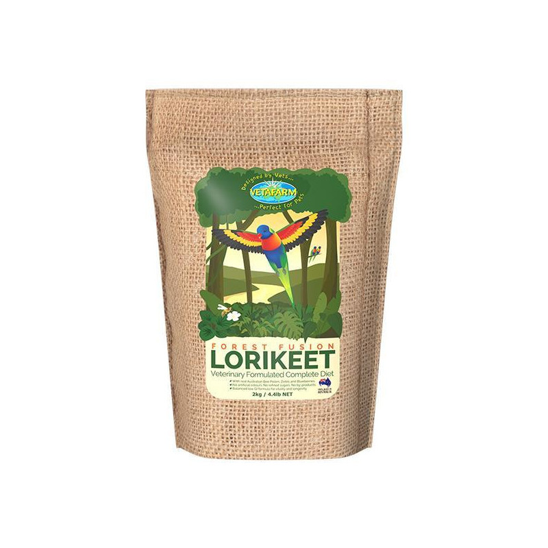 Vetafarm Forest Fusion Lorikeet Diet 2kg