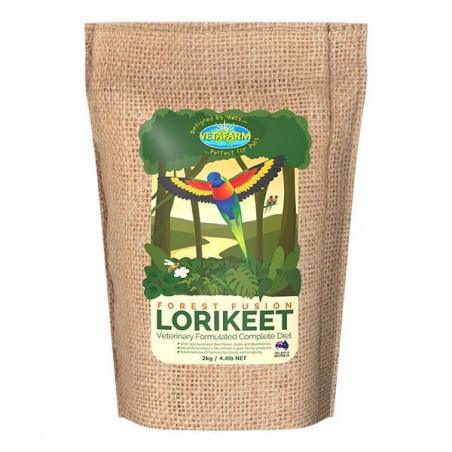 Vetafarm Forest Fusion Lorikeet Diet 2kg