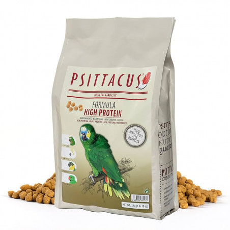Psittacus High Protein Maintenance Pellet 800gms bag