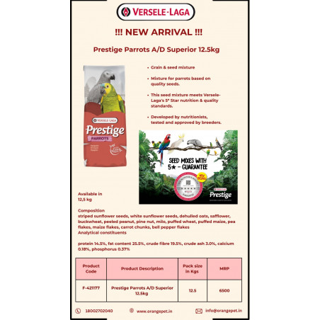 Versele Laga Prestige A/D Superior 12.5kg