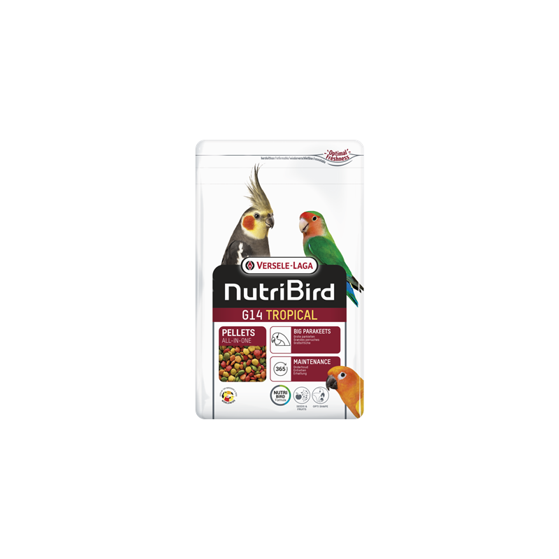 Nutribird Pellets G14 Tropical 1kg