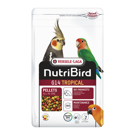 Nutribird Pellets G14 Tropical 1kg