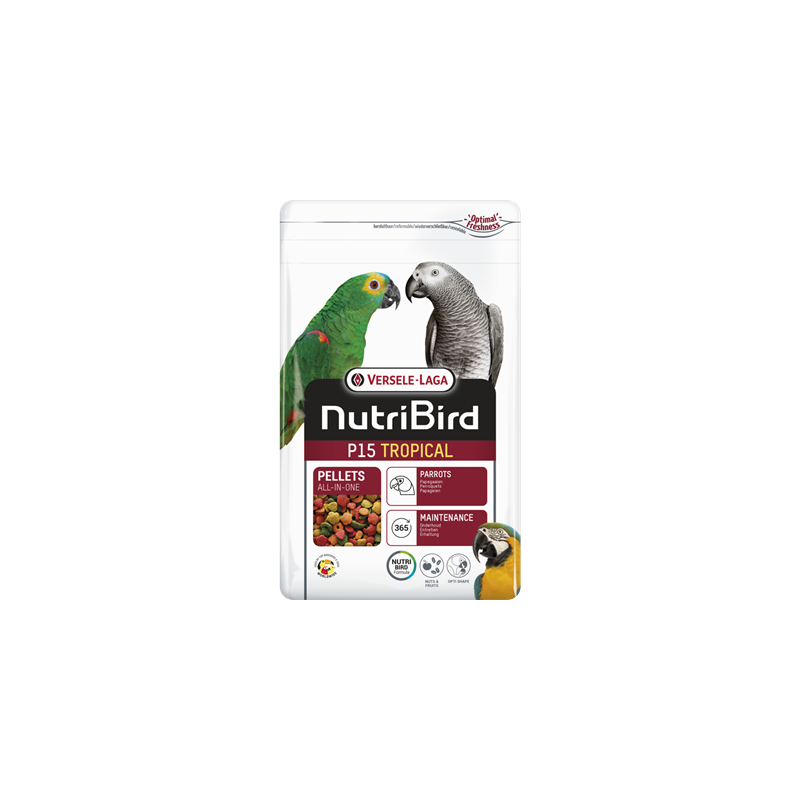 Versele Laga Nutribird P15 Tropical Pellet 2kg loose