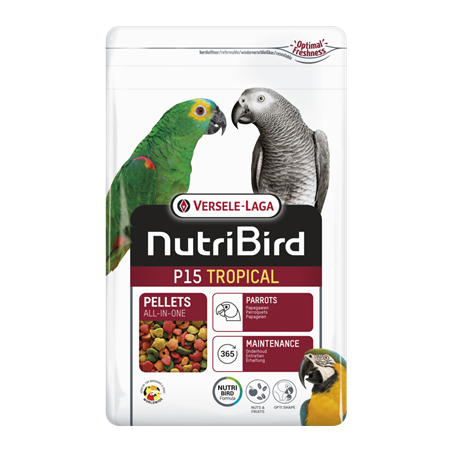 Versele Laga Nutribird P15 Tropical Pellet 4kg loose
