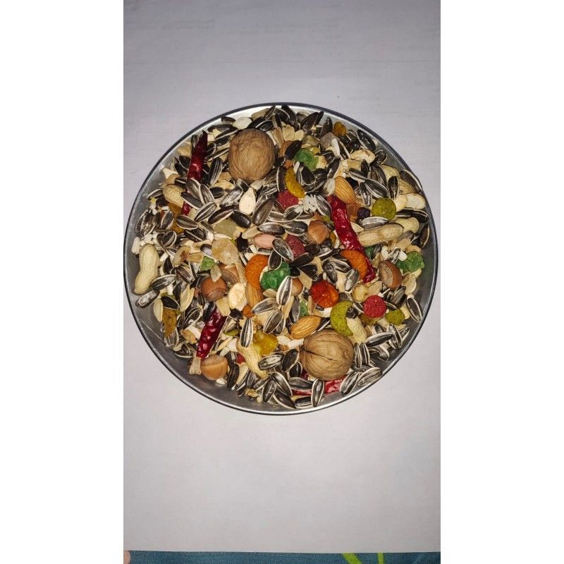 Imported Large Parrot Nut Seed Mix 4kg